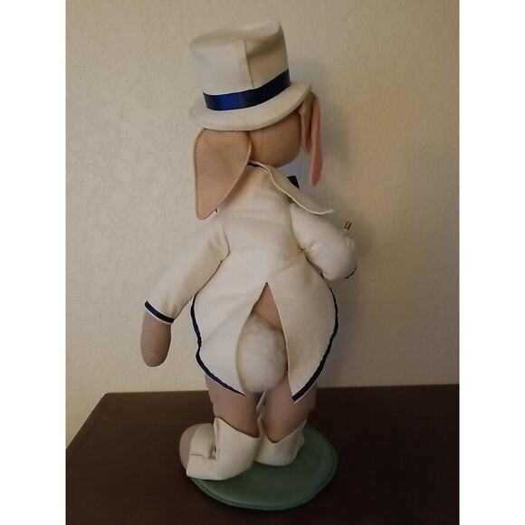 Vintage 1992 Annalee Doll 21” Easter Spring Parade Mr. Bunny Rabbit Hat Bow Tie - Picture 4 of 10